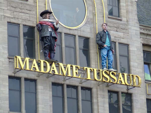 Madame Tussauds: De mooie uitnodigende voorgevel