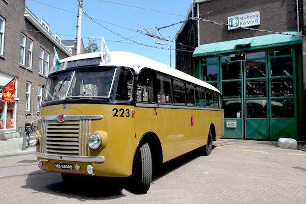 Tram Museum Rotterdam: Saurer Bus 223 uit 1948