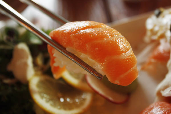 Zalm sushi