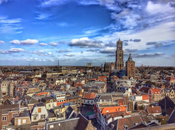 Uitzicht over Utrecht