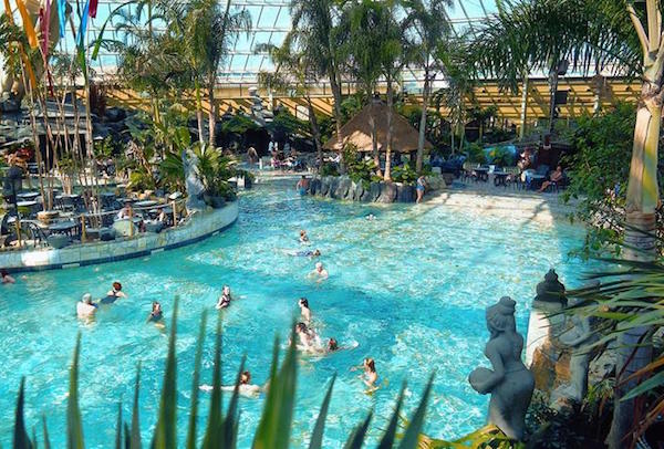 Zwemmen bij Center Parcs De Eemhof: Het tropisch zwembad