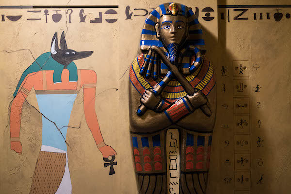 Escape room TRAP: Egyptische muurtekeningen