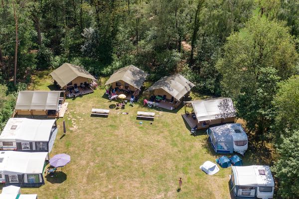 Recreatiepark De Wrange: Safari tenten en kamperen