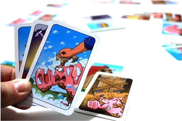 Moddervarkens - Kaartspel: Een goede hand