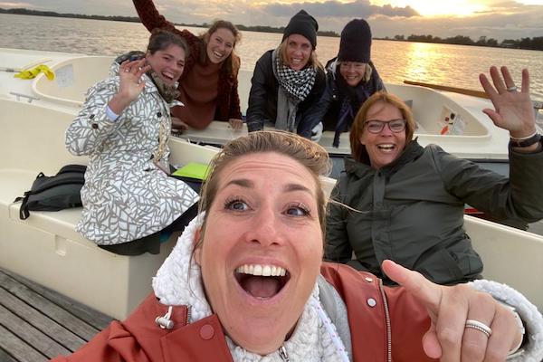 Escape Boat Tour Varen Nieuwkoop: Selfie