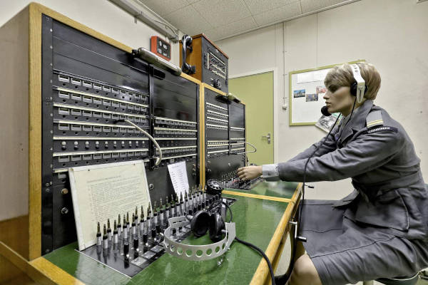 Museum Bescherming Bevolking Rijswijk: Telefooncentrale