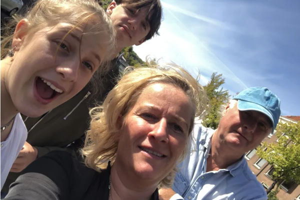 Qula City Trail Sneek: Selfie met de familie