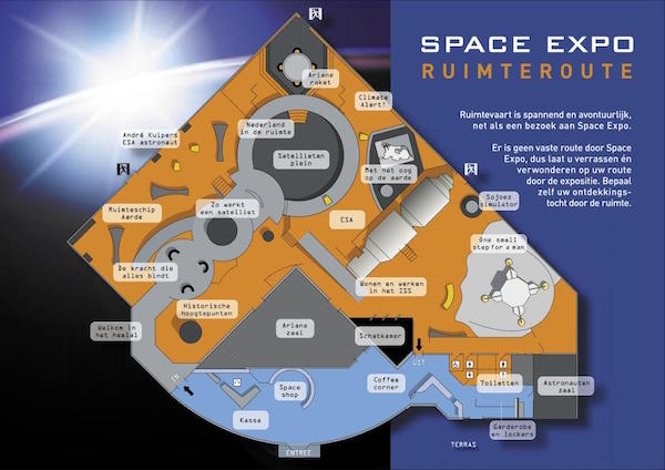 Plattegrond Space Expo