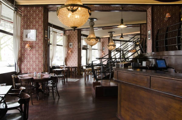 Restaurant Havenbinkie: De benedenverdieping