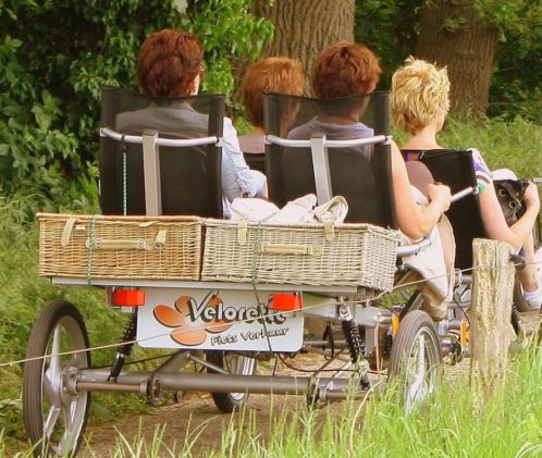 Voorkom dat je nog meer korting voor Velorette Groepsfiets Familiefiets verhuur mist