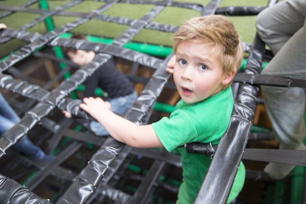 Bereik het hoogste punt van de speeltoren