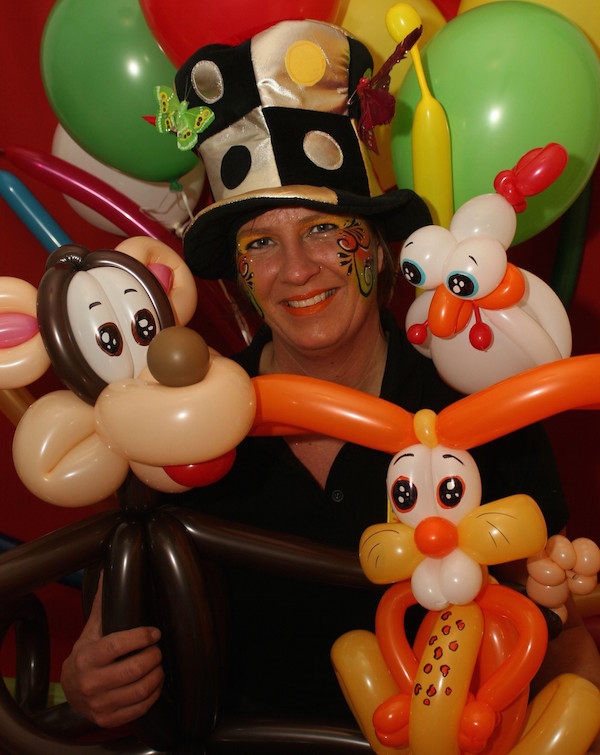 Joepie Binnenspeeltuin: Prachtige ballon kunstwerken