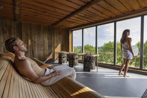 Blue Wellness Sittard: De panoramasauna