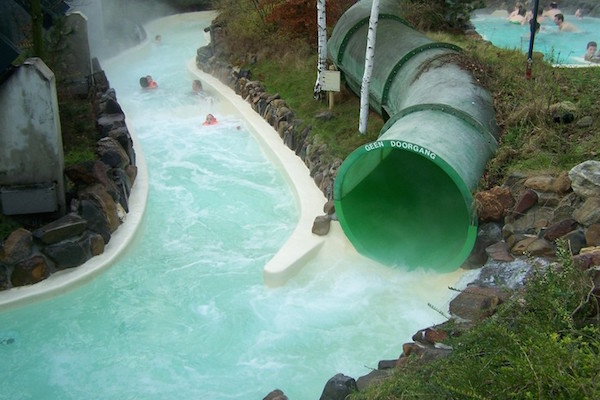Zwemmen bij Center Parcs Het Meerdal in America