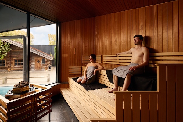 Ontspannen in de sauna