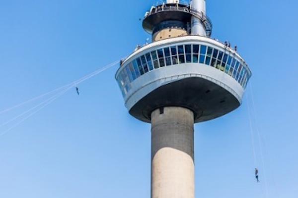 Abseilen Euromast in Rotterdam