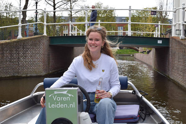 Rondvaart of sloep huren Leiden: Elektrische sloep huren