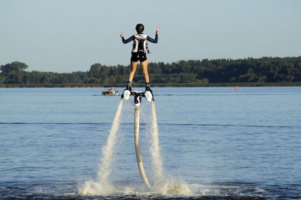 Flyboarding in Almere 