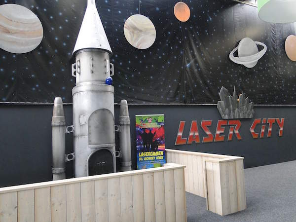 Laser gamen in Laser City