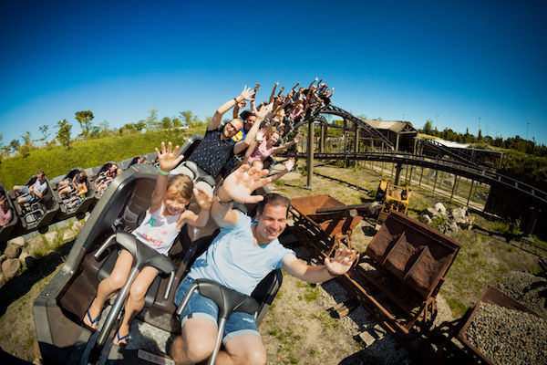 Wildlands Emmen Achtbaan Tweestryd onride