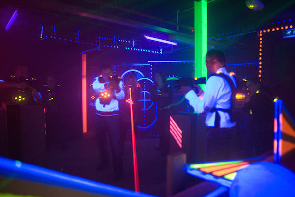 Ga de strijd aan tijdens lasergamen