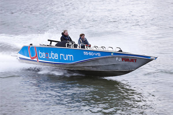 De ultieme ride in een jetboat