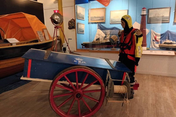 IJmuider Zee en Havenmuseum: Redders op zee Loodsenzaal