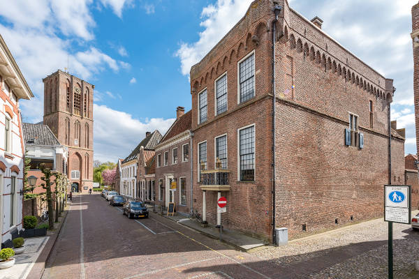 Het Orgelmuseum is gevestigd in het voormalige stadhuis van Elburg uit 1396