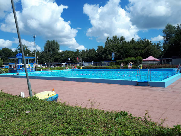 Zwembad Amstelbad: Het diepe bad