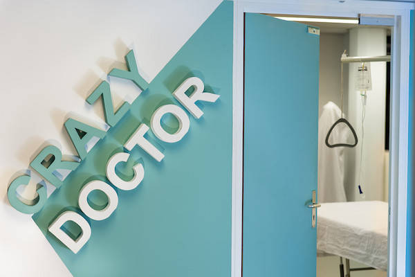 Durf jij de Crazy Doctor room te betreden