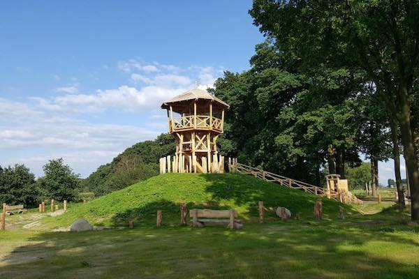 Houten uitkijktoren