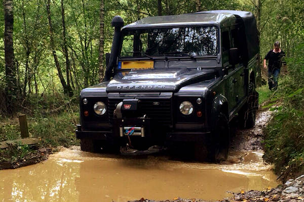 Sensationeel off road parcours