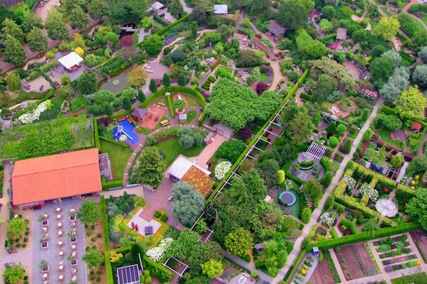 Luchtfoto Tuinen van Appeltern