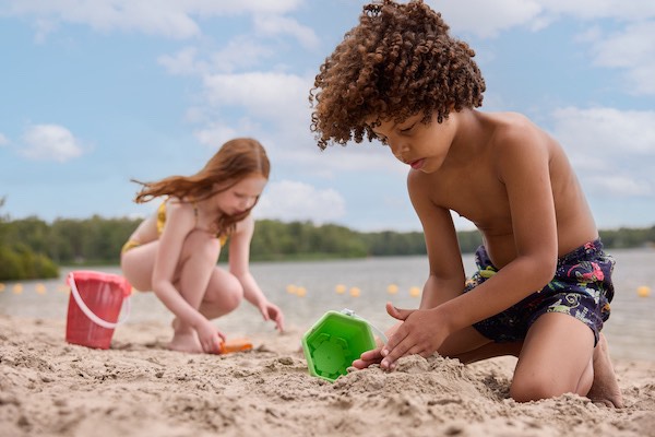 Spelen in het zand
