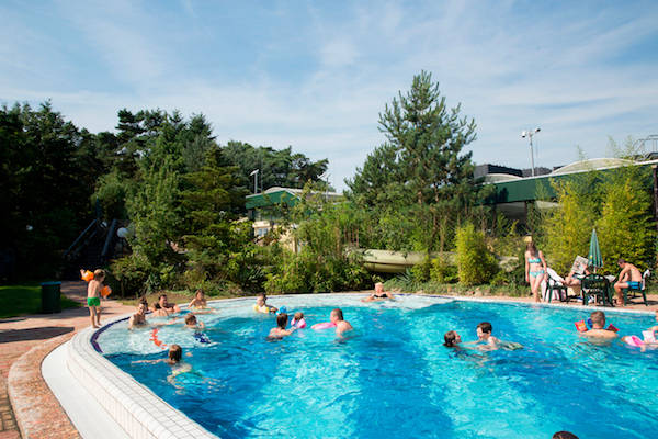 Waterpret in de buitenlucht