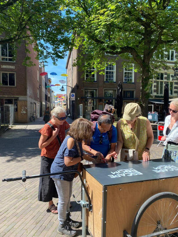 Kist proberen te openen