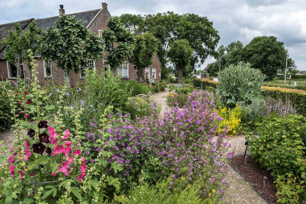 Streekmuseum Veldzicht: Tuin vol met bloemen