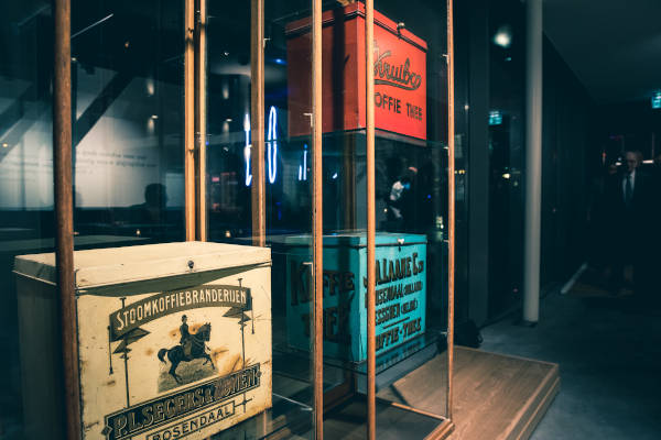 Museum Tongerlohuys: Koffie boxen