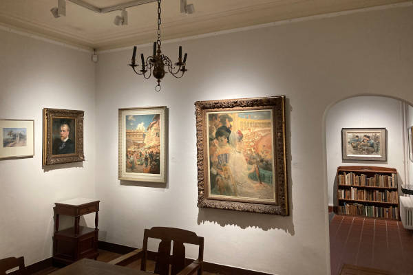 Museum Jan Heestershuis: Schilderijen aan de muur