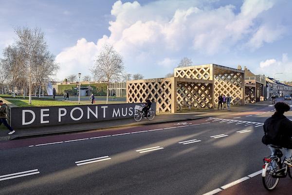 entree van Museum de Pont