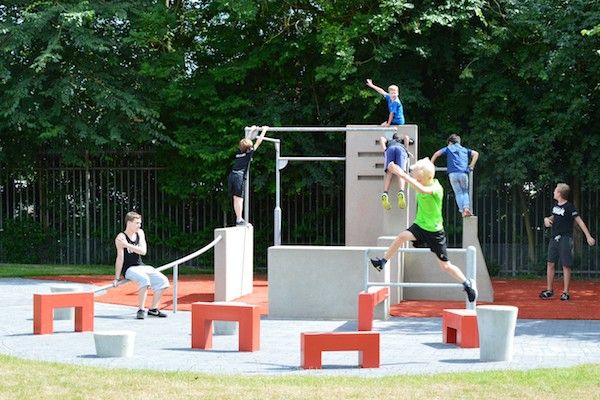 Free running in de speeltuin