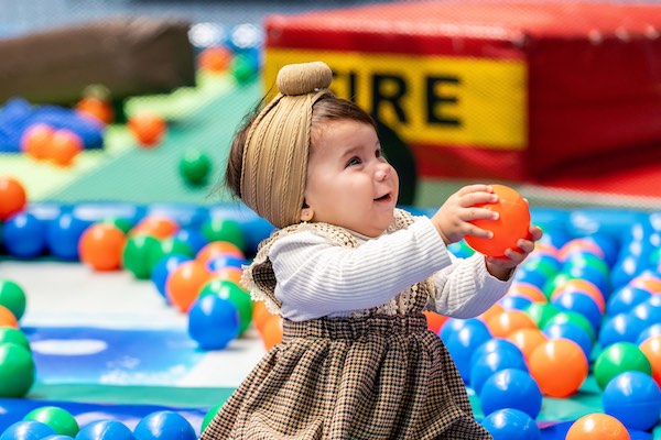 Ballorig Utrecht: Spelen in de ballenbak