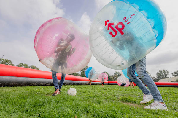 Bubbel Voetbal Amsterdam: Bounce, stuiter en bots er op los