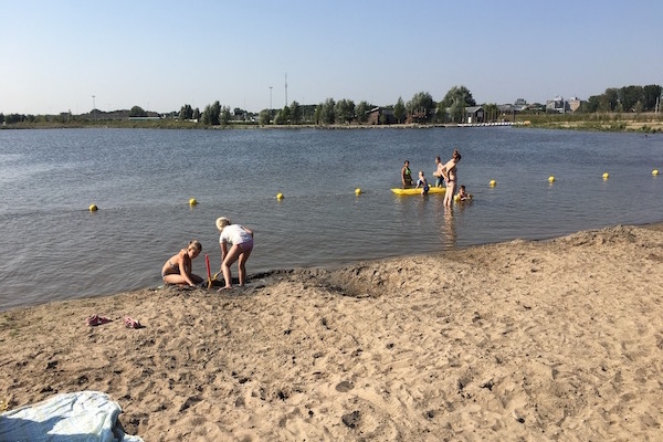 Strand Munnikkenpolder in Leiderdorp