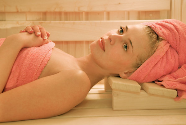 Relaxen in de sauna