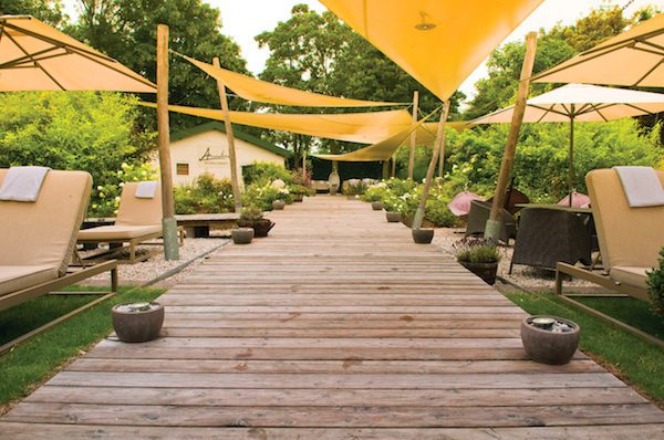 Prachtige wellness tuin