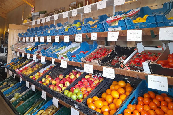 Recreatieboerderij Johan en Caroline: De boerderijwinkel