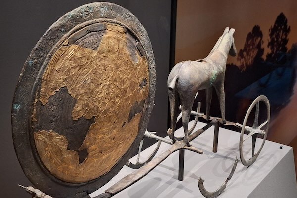 Paard tentoonstelling Bronstijd