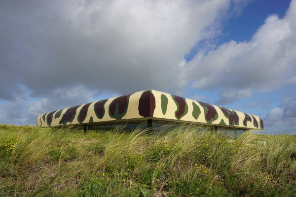 Atlantikwall Museum Noordwijk: In de buitenlucht