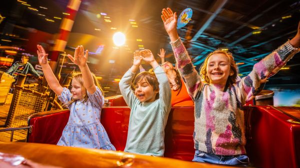 Achtbaan de woeste zee